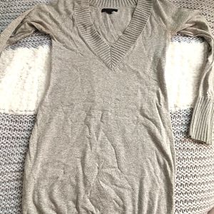 Express Sweater V-neck Body con dress